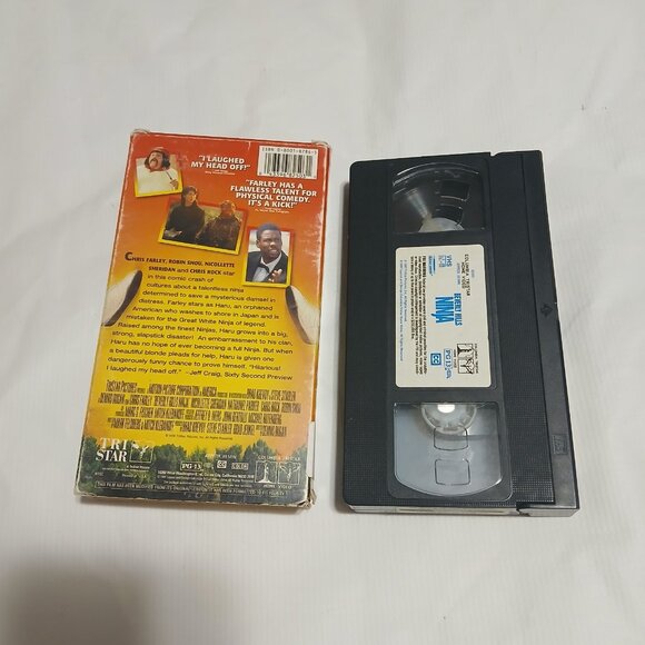 Beverly Hills Ninja 1997 VHS Tape Chris Farley Rock Robin Shou - Bundle & Save - Picture 2 of 3